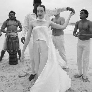 BAOBAB Volare 3-Piece Bridal Satin Top, Pants & Scarf Set (XS, never worn)